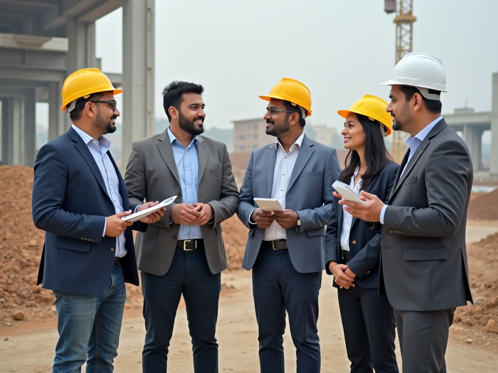 SN Enterprises team on site